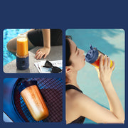 Homzlife 6-Blade Portable USB Blender – Mini Juicer Cup & Smoothie Maker