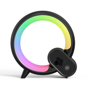 Homzlife Creative Q Sunrise Alarm Clock – Bluetooth Speaker, Digital Display & Colorful Wake-Up Light