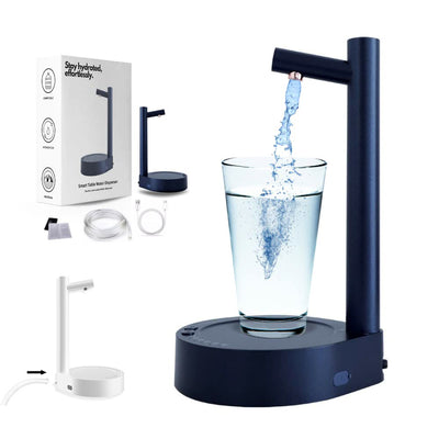 Homzlife Desk Electric Water Dispenser – Automatic Gallon Bottle, Rechargeable