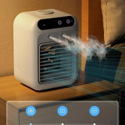 Homzlife Portable Air Conditioner & Water Cooling Fan – Room, Office & Car Use